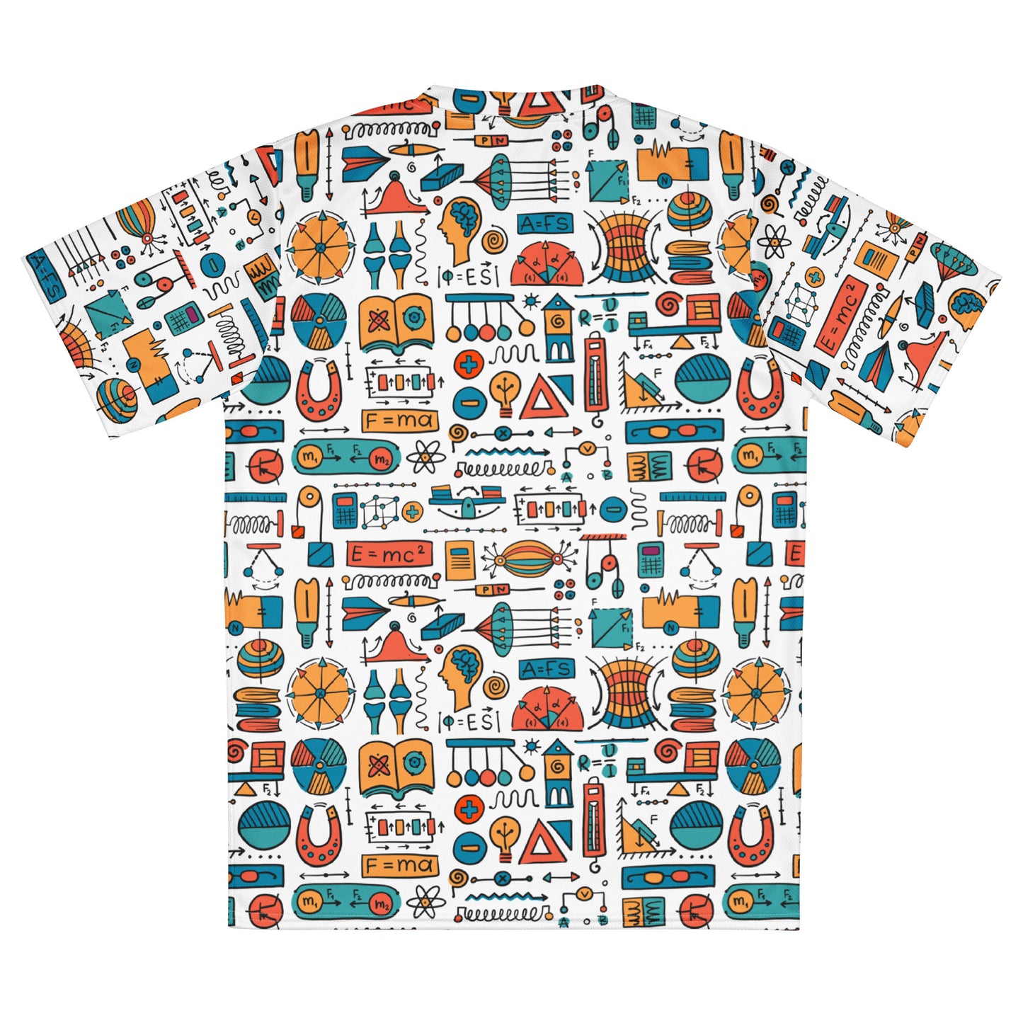 Physics. Full Print Sport T-Shirt kudrylab