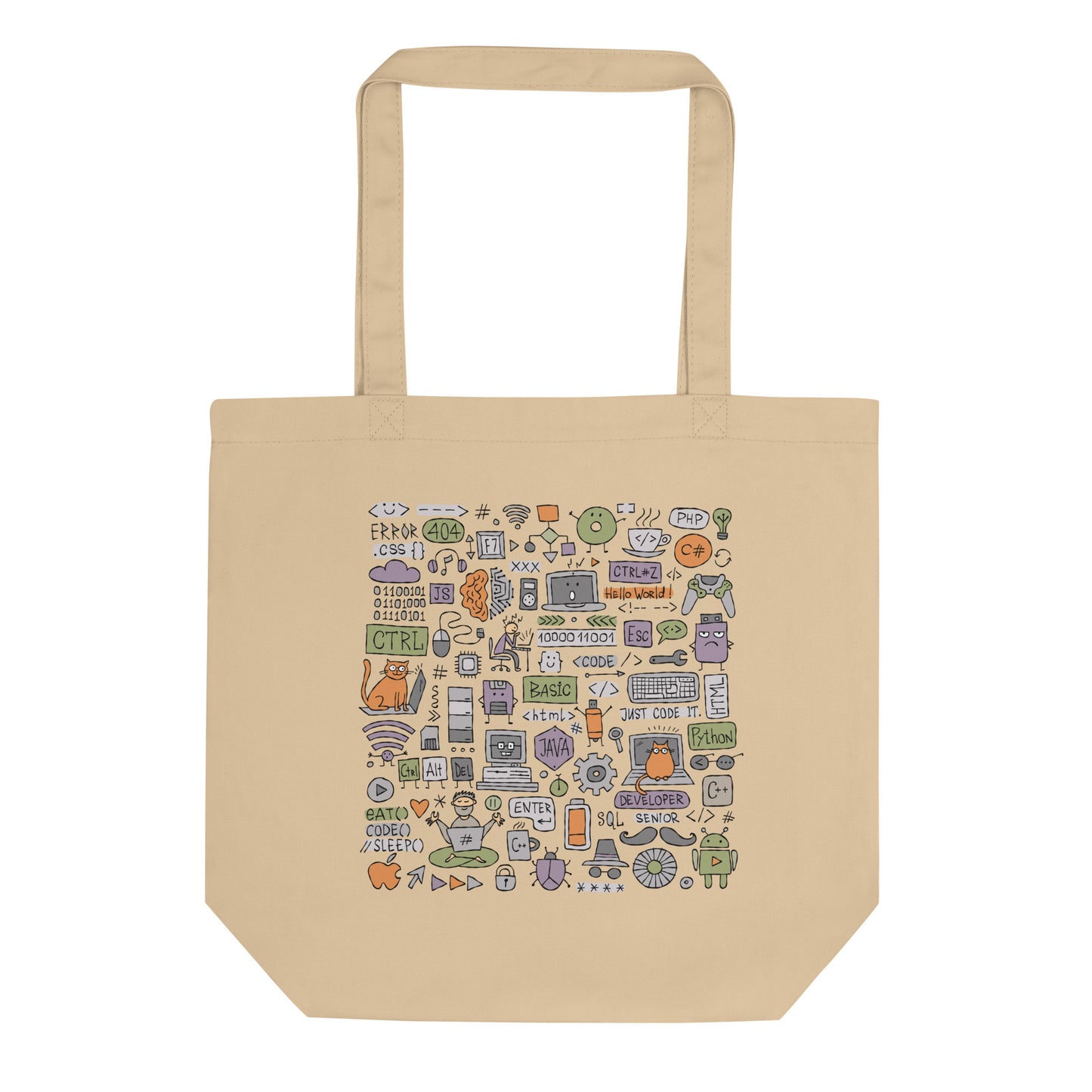 Eco Tote Bag Programmer kudrylab
