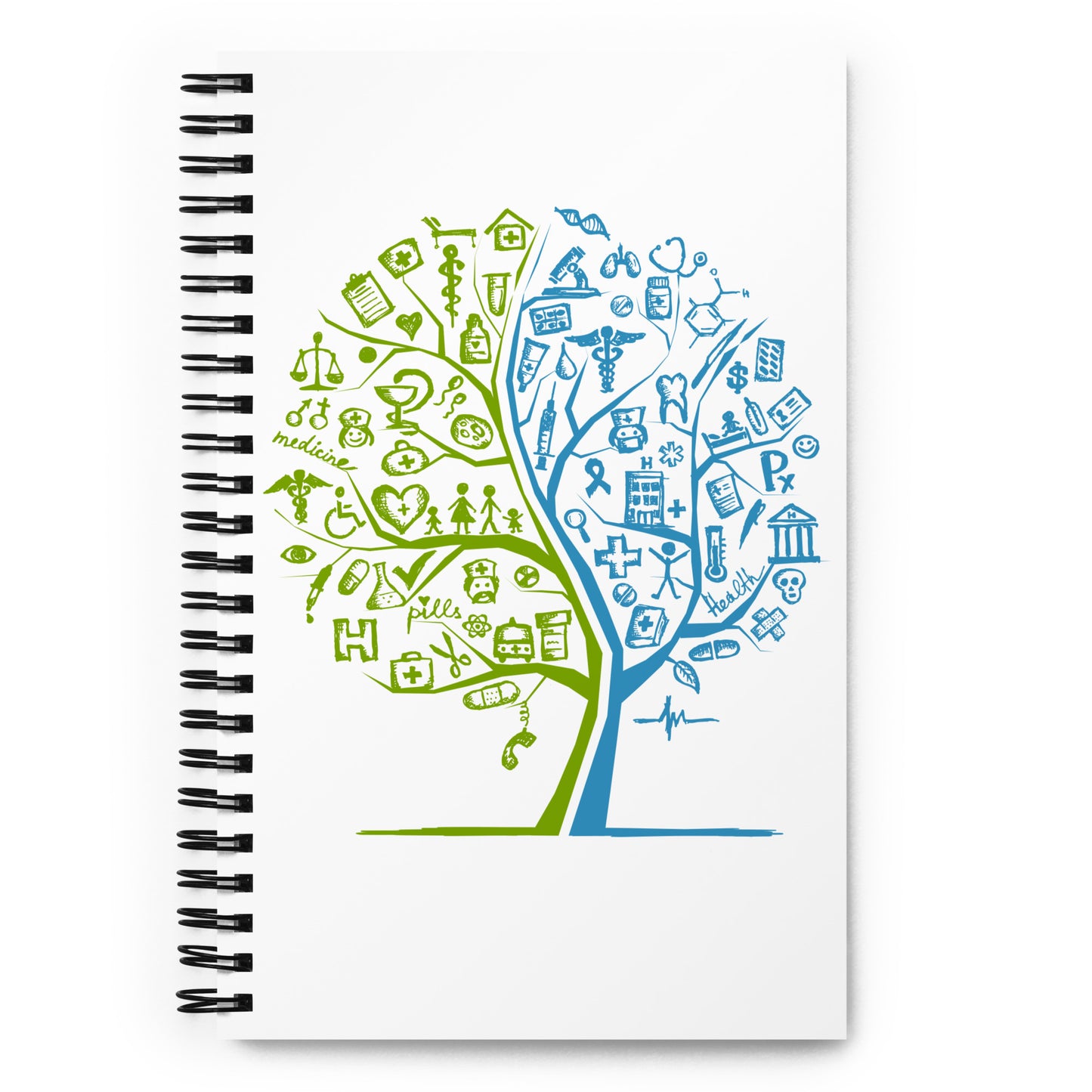 Spiral notebook Medicine kudrylab