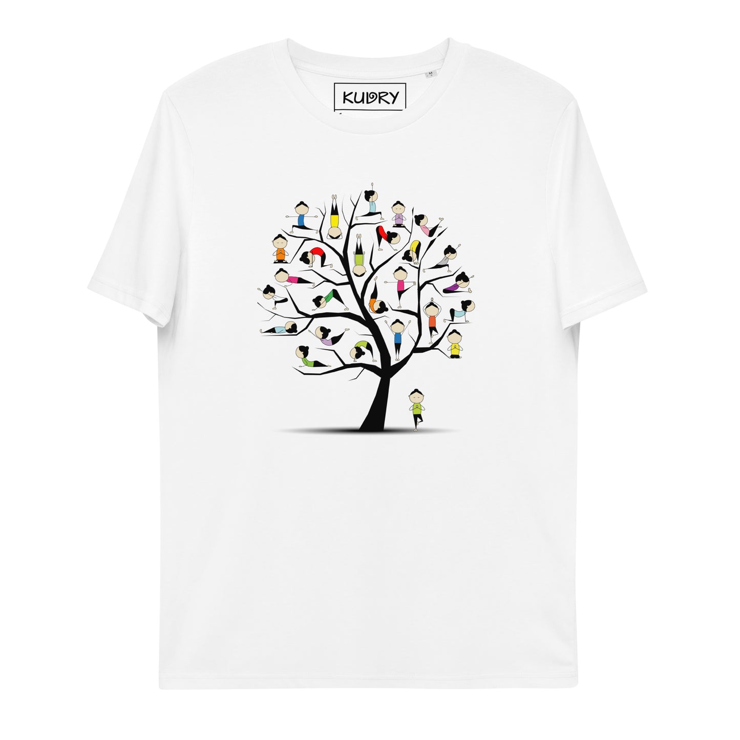 Unisex organic cotton t-shirt Yoga kudrylab