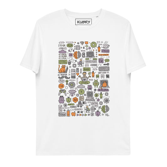 Stylish Programmer T-shirt with an exclusive original design, perfect gift for software developers, project managers, and IT enthusiasts. Ideal for Programmer's Day, birthdays, and holidays