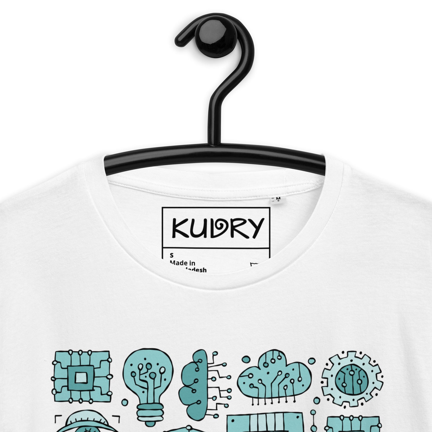 Unisex organic cotton t-shirt Artificial Intelligence kudrylab