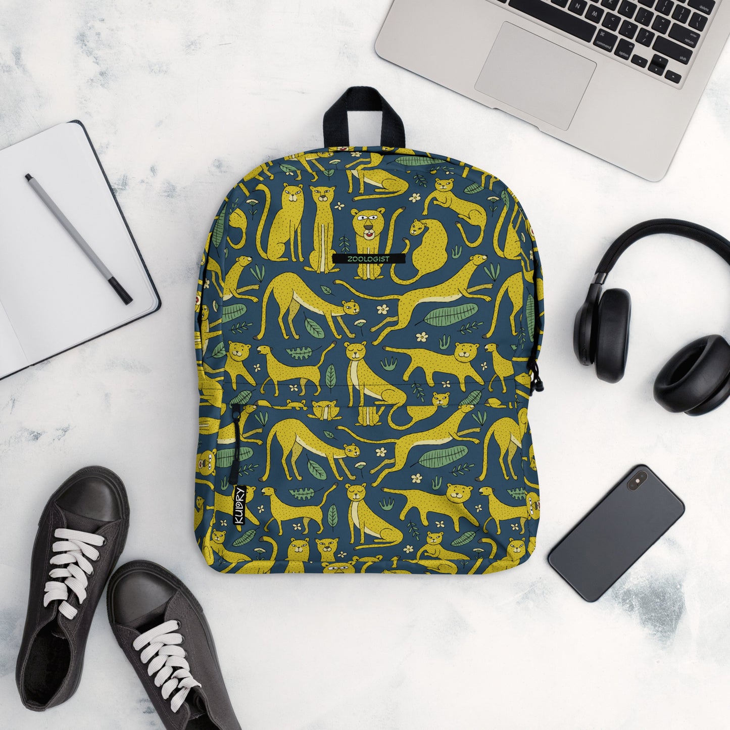Personalised Zoology Backpack Leopards
