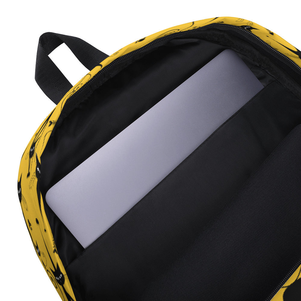Backpack, inside laptop pocket