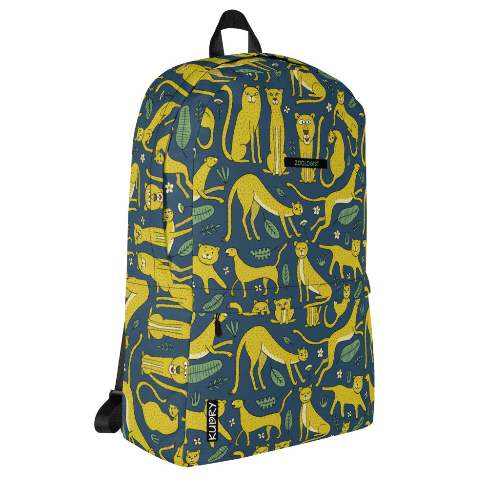 Personalised Zoology Backpack Leopards