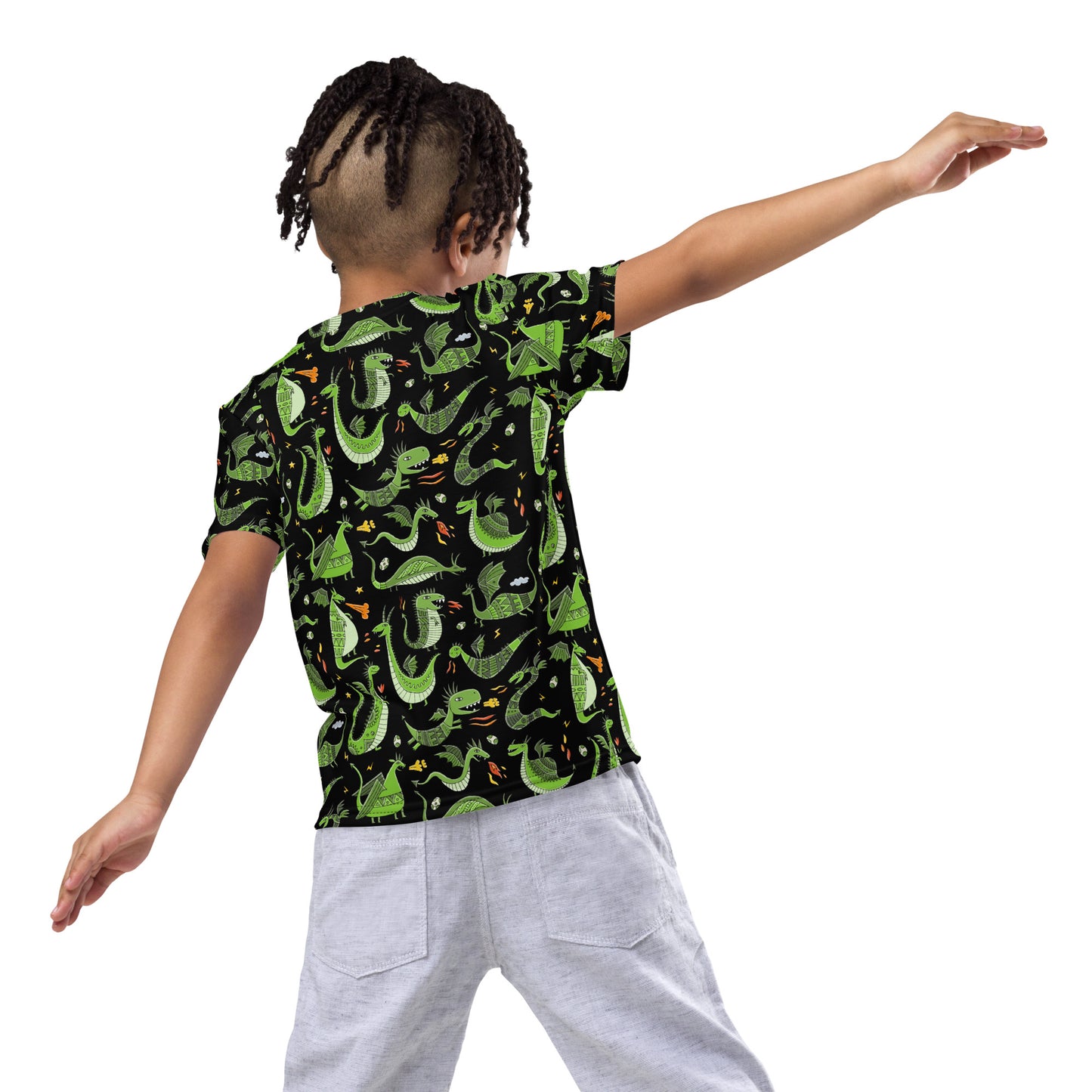 Kids crew neck t-shirt Dragons
