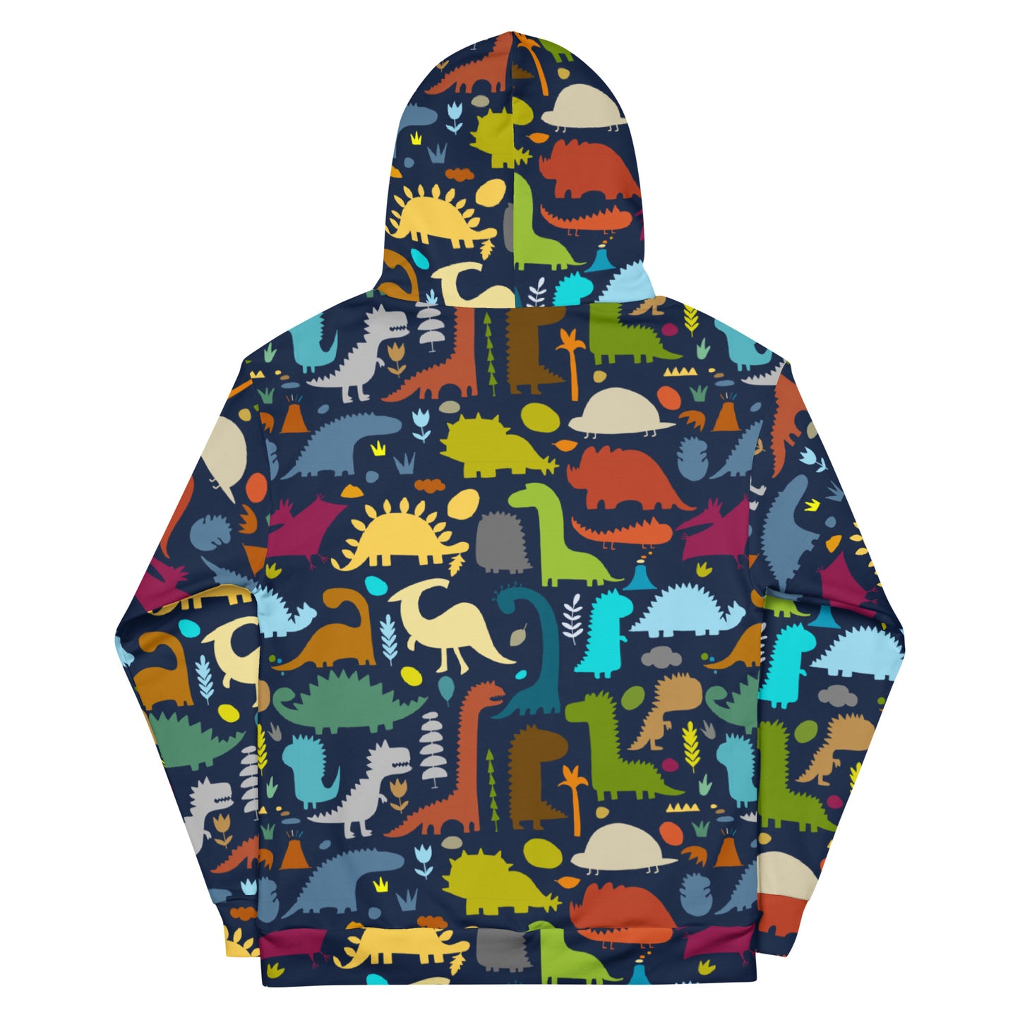 Unisex all over print Hoodie with Dinosaurs