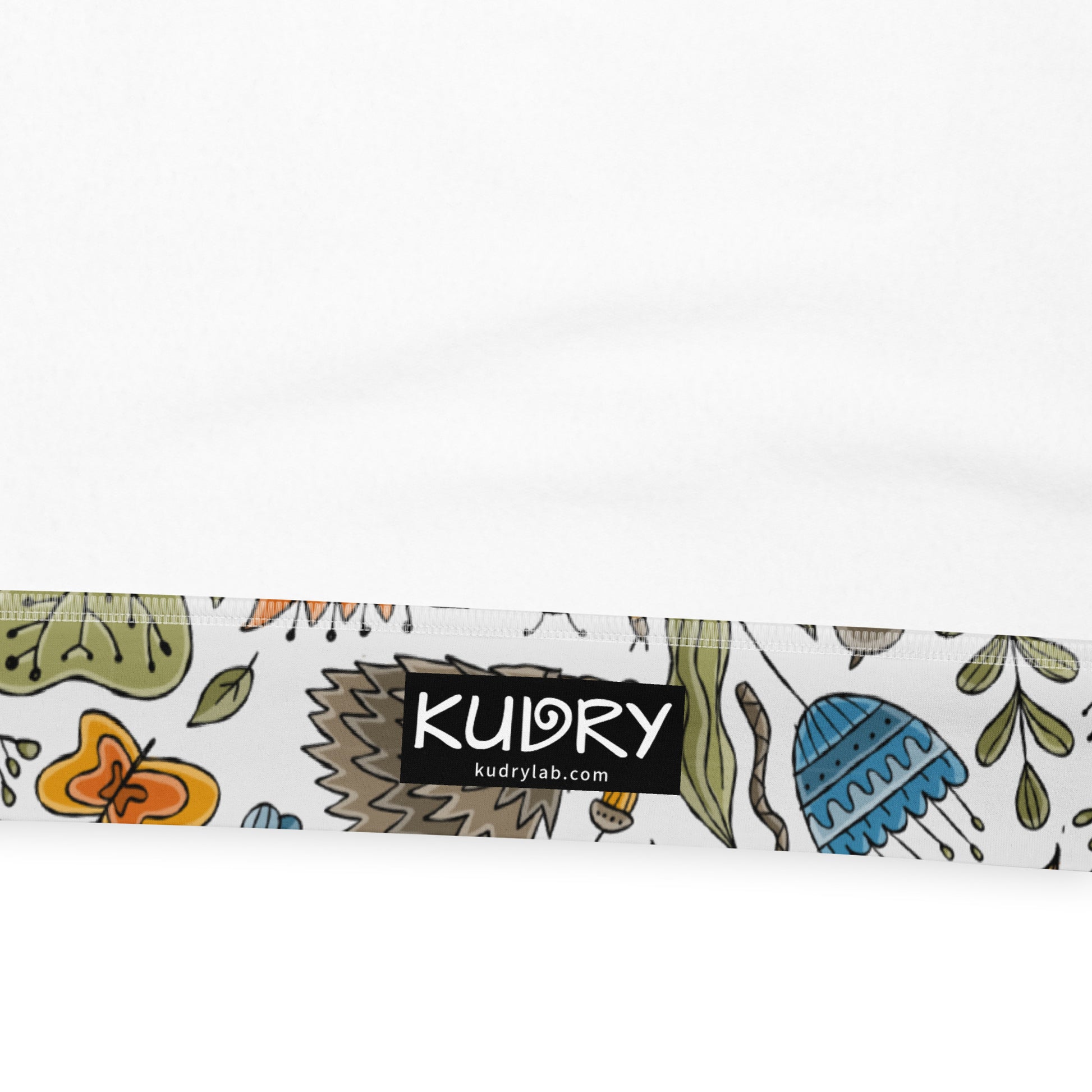 Kudry. label hoodie inside
