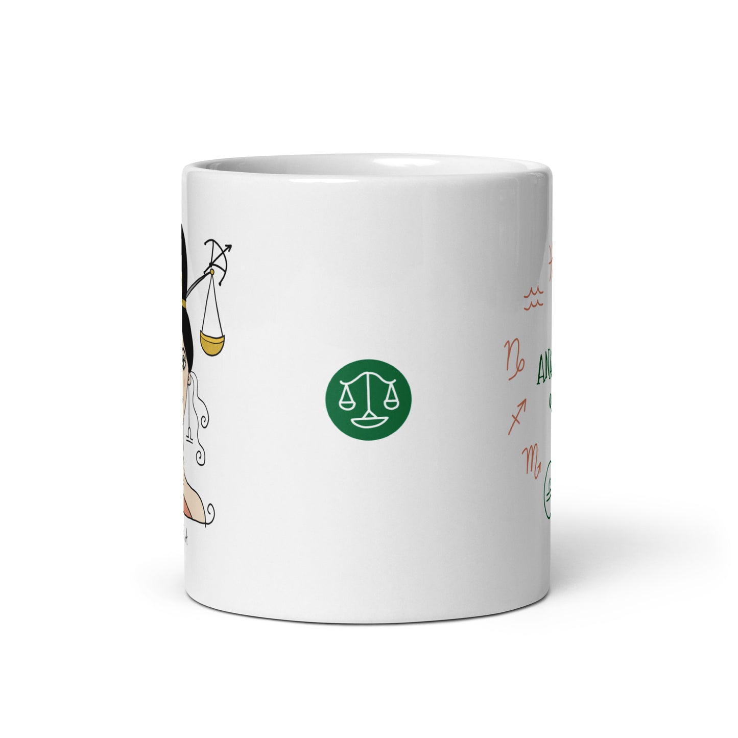 Astrology Libra. Personalised Mug