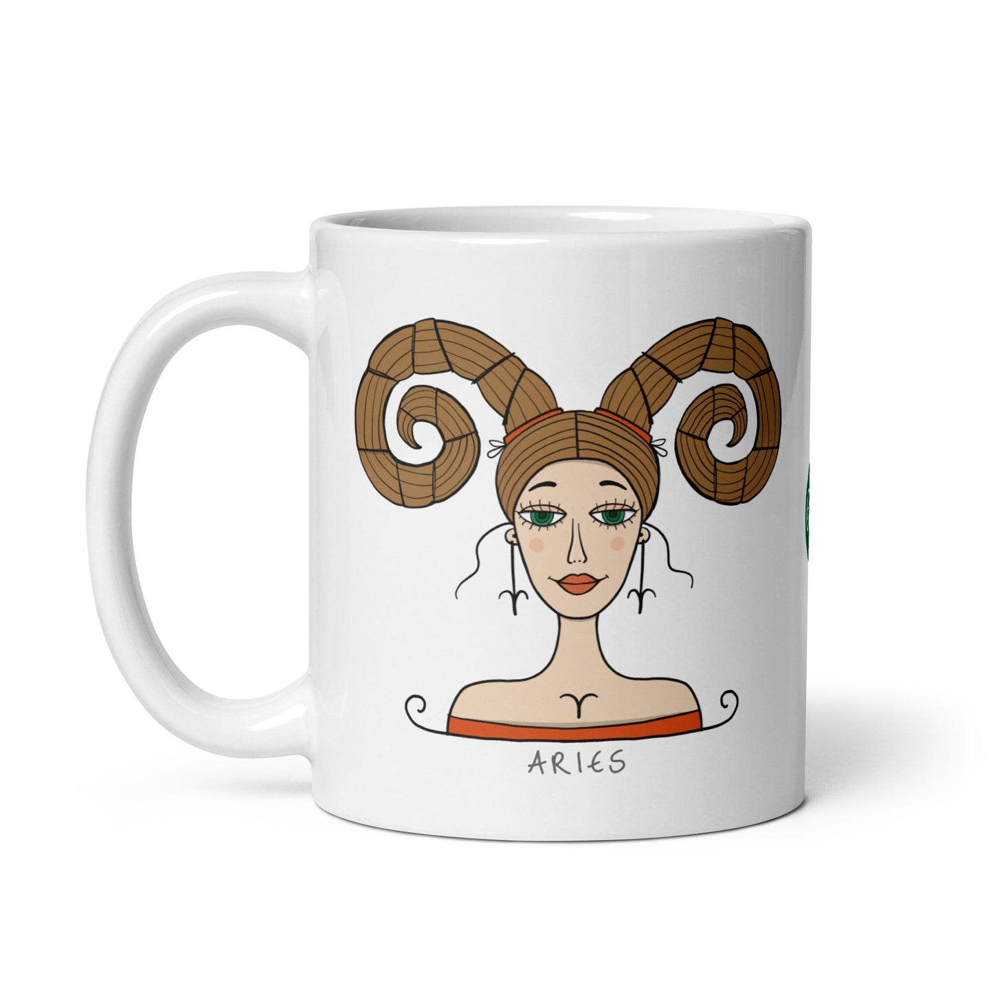 Astrology Aries. Personalised Mug
