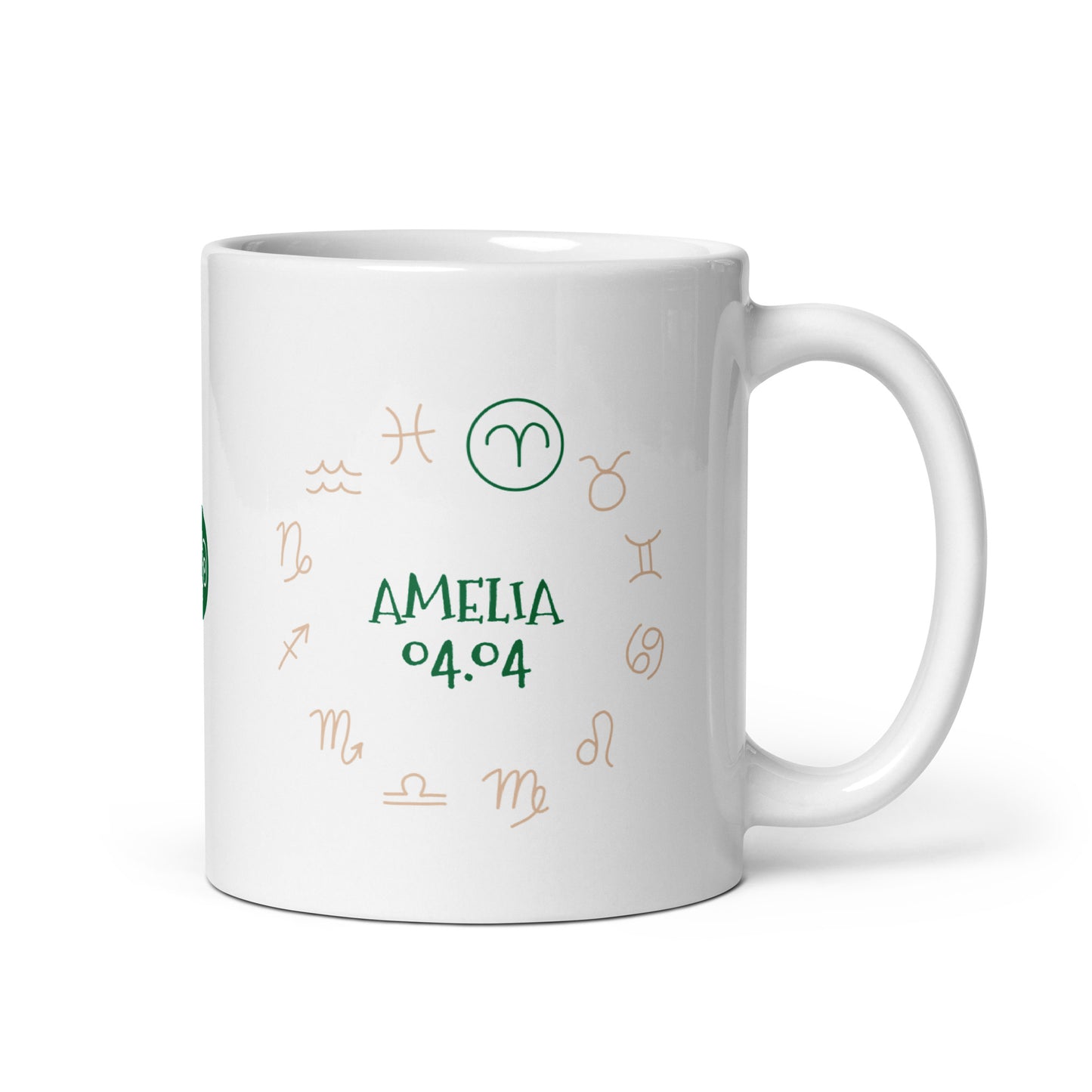 Astrology Aries. Personalised Mug
