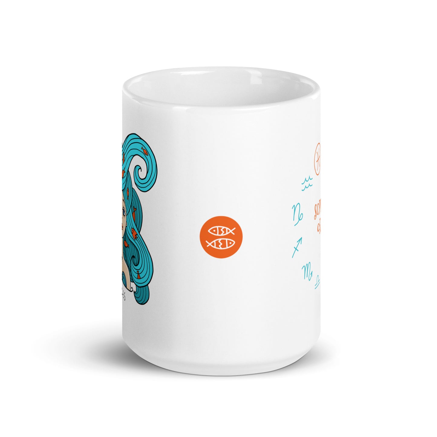 Astrology Pisces. Personalised Mug