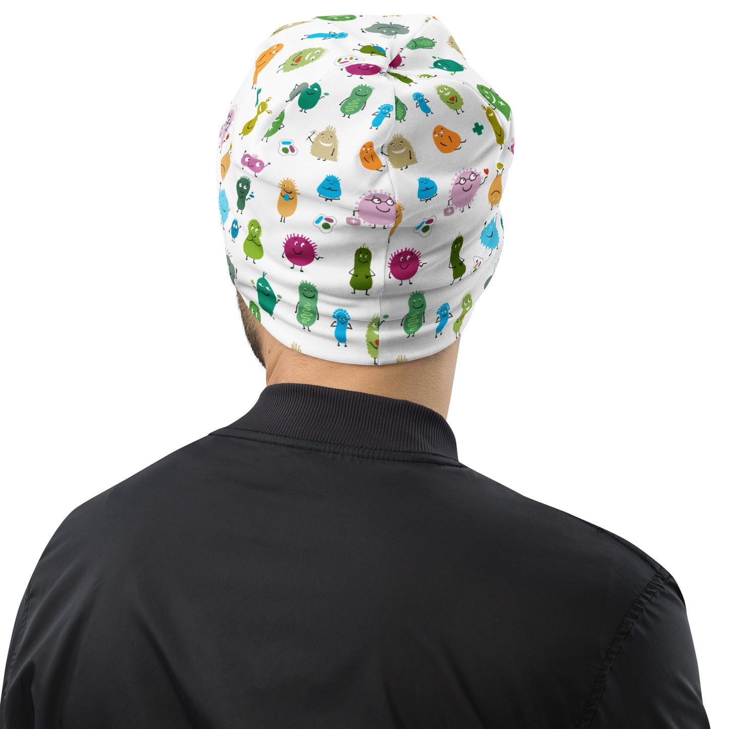 All-Over Print Beanie Biology kudrylab