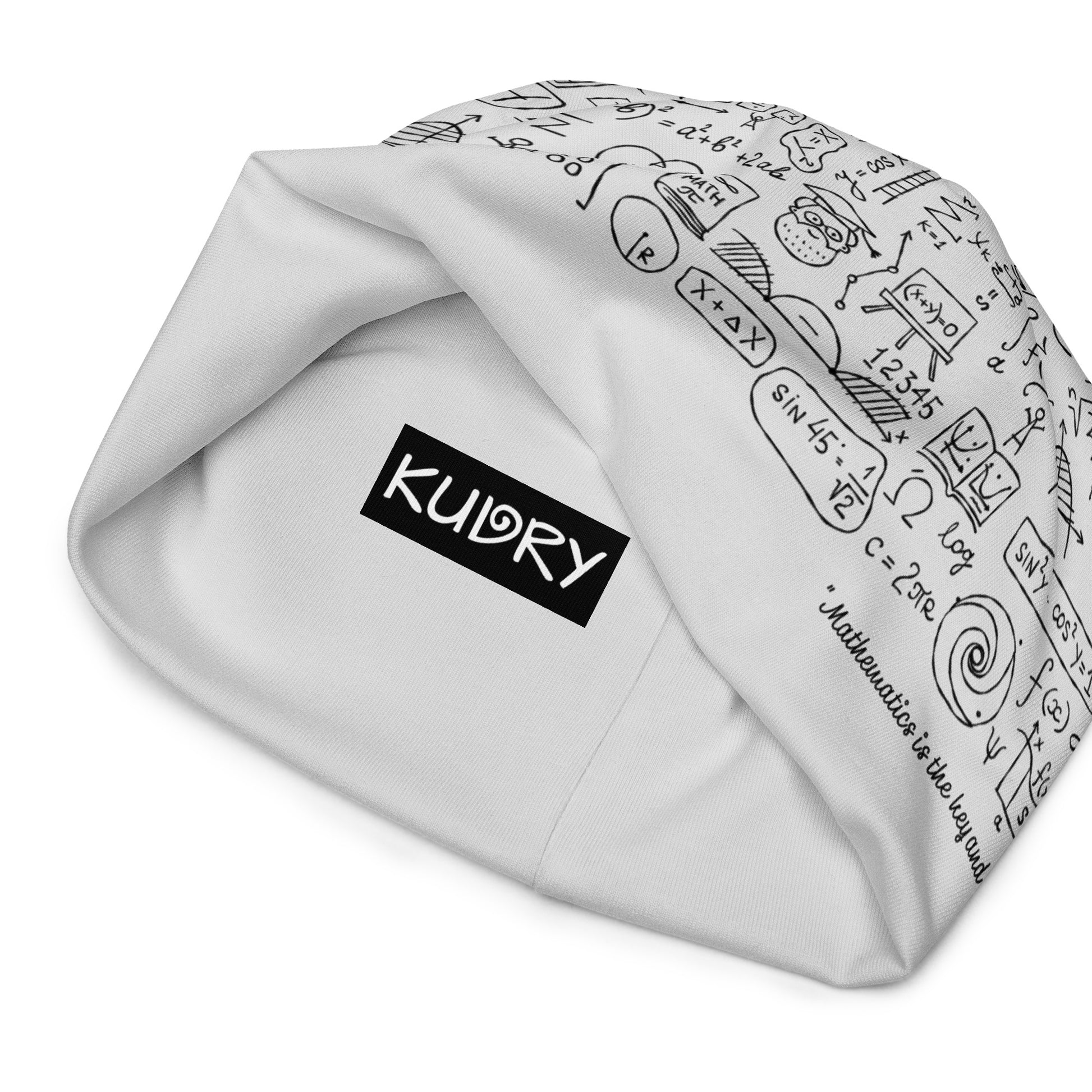 Math Formulas Personalised Beanie Hat - Keep Your Mind Warm with Style kudrylab