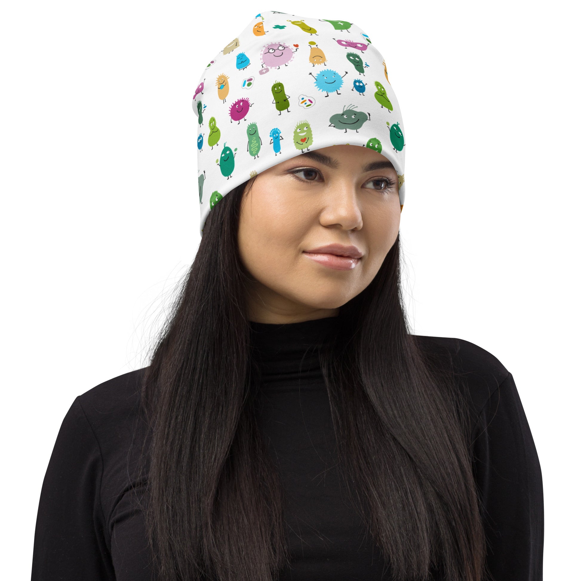 All-Over Print Beanie Biology kudrylab