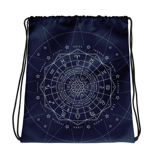 Drawstring bag Astrology kudrylab