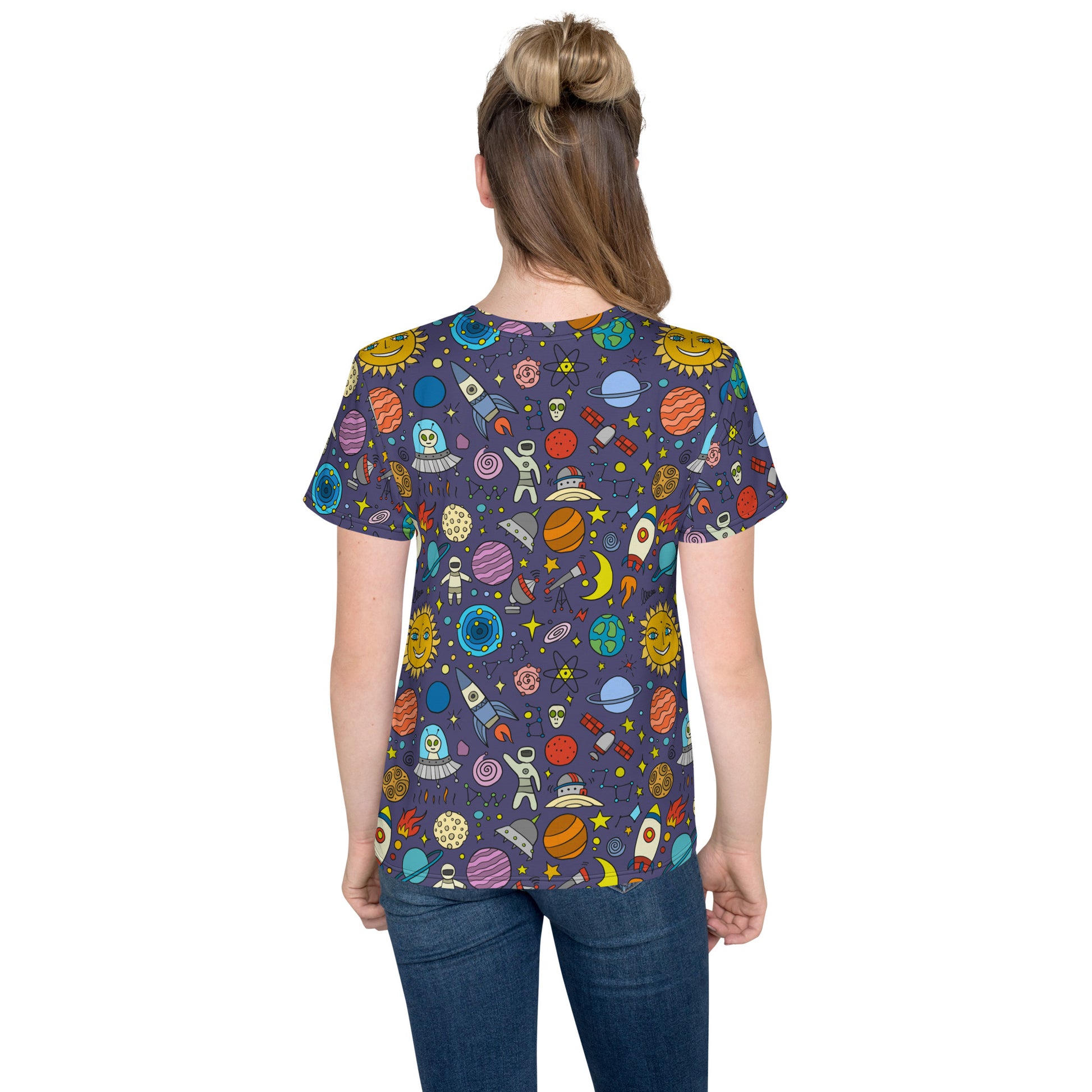 Youth crew neck t-shirt Astronomy kudrylab