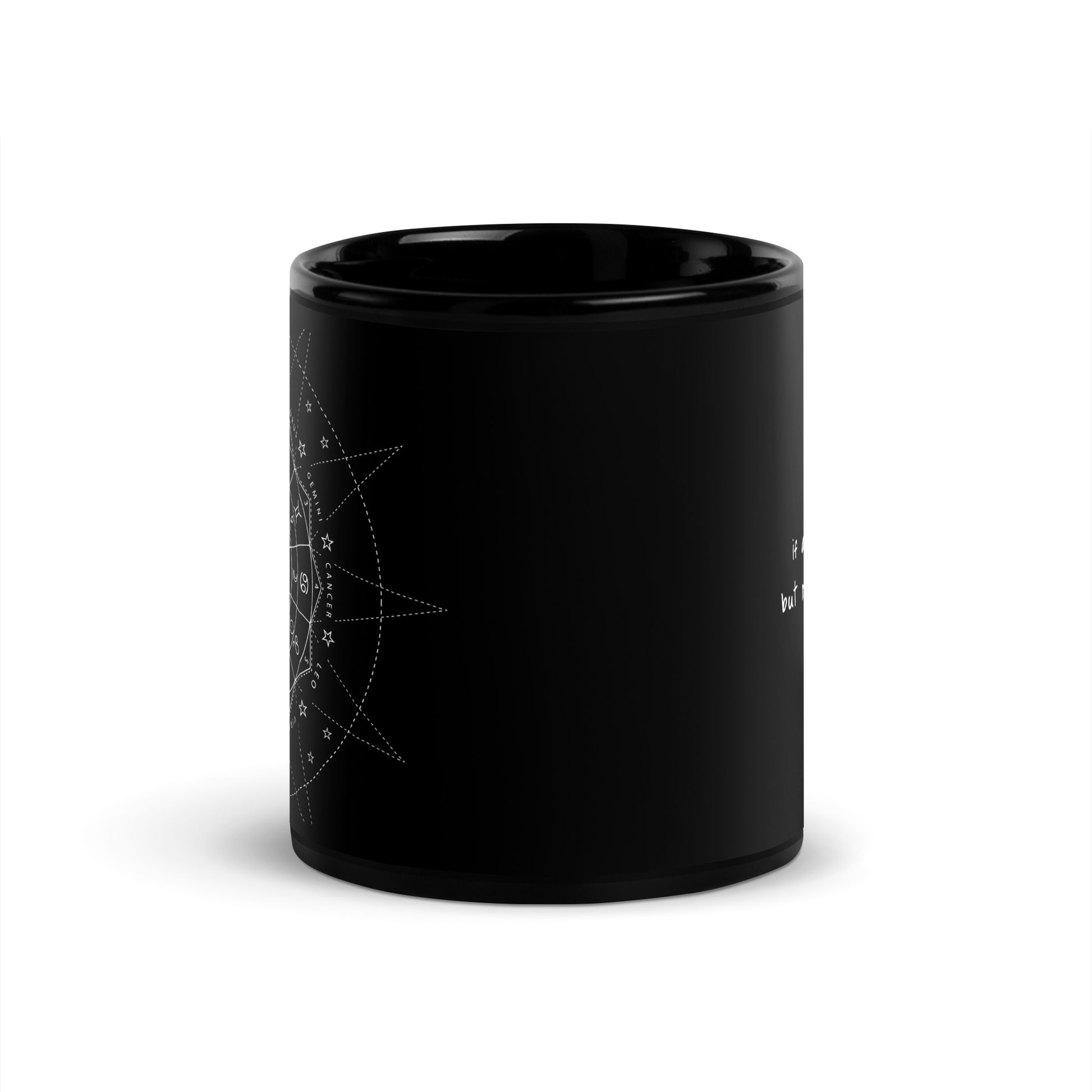 Black Glossy Mug Astrology kudrylab