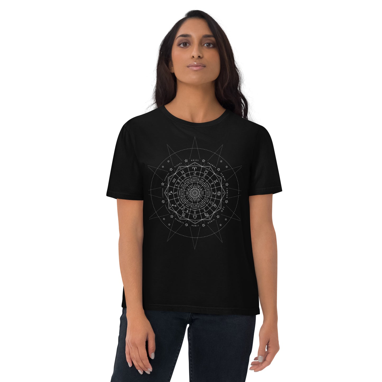 Unisex organic cotton t-shirt Astrology kudrylab