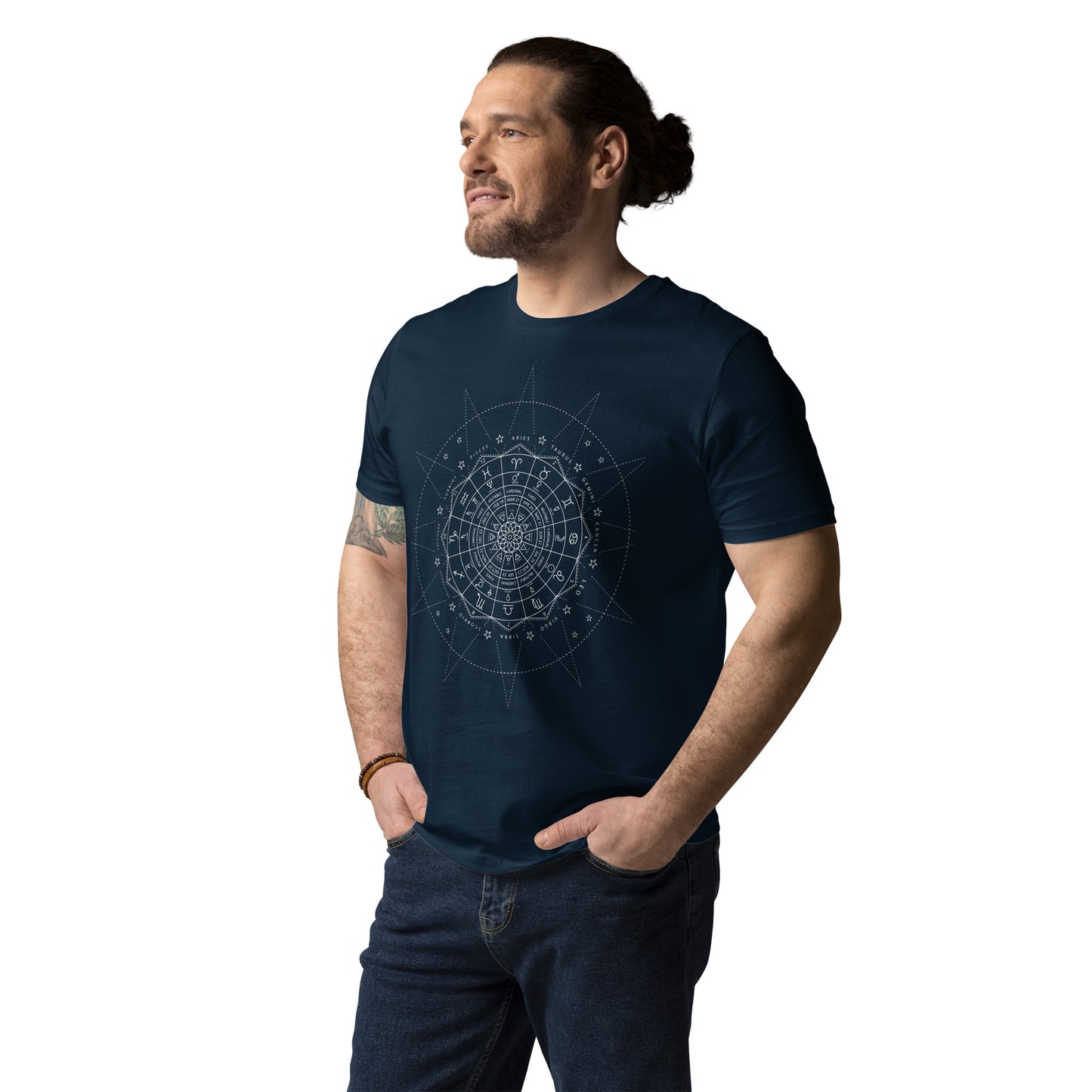 Unisex organic cotton t-shirt Astrology kudrylab