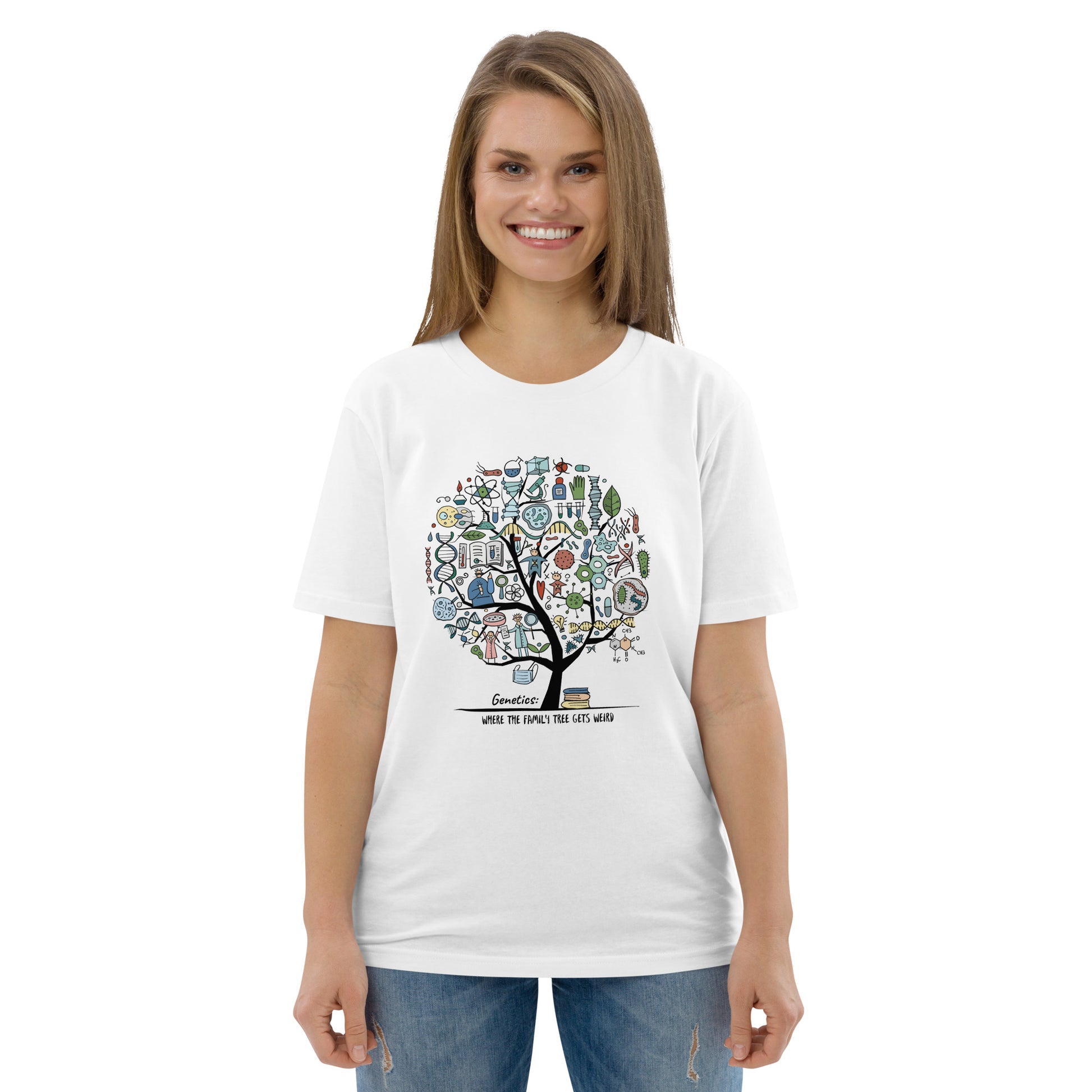 Unisex organic cotton t-shirt Genetic kudrylab