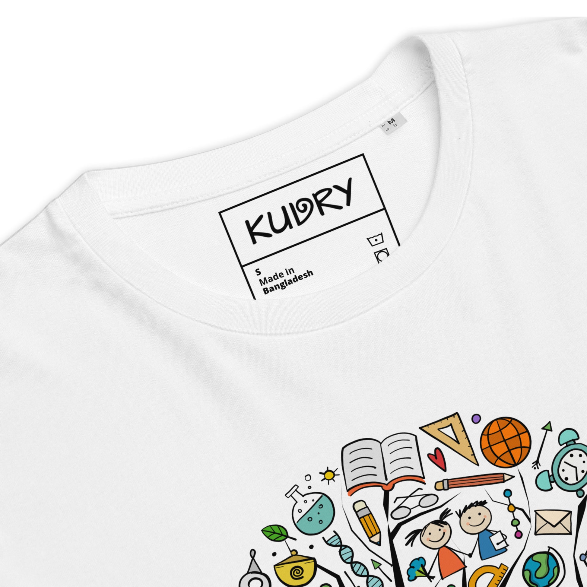 Personalised School Tree | Unisex organic cotton t-shirt kudrylab