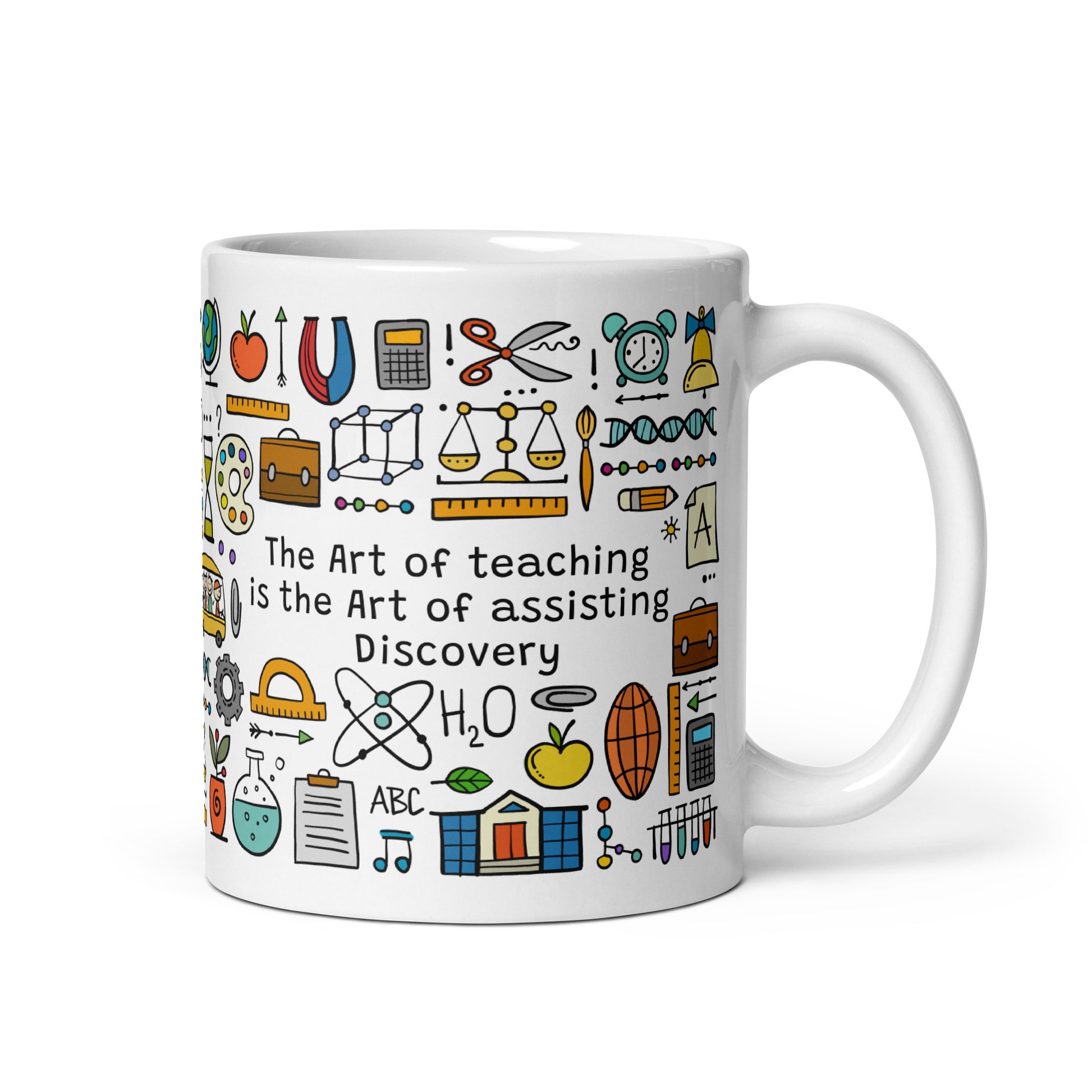 Personalized Ceramic Mug 11oz with Funny School Print